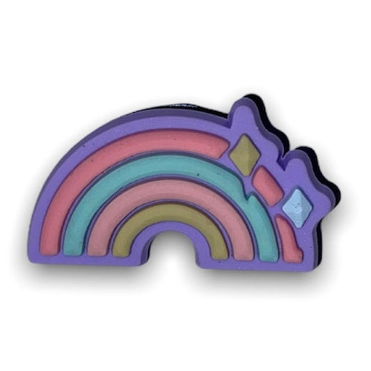 283 Rainbow Silicone Charm