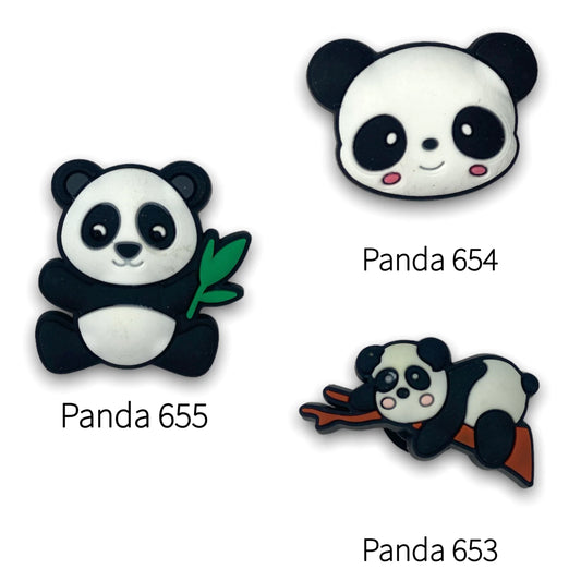 Panda Croc Charms 2