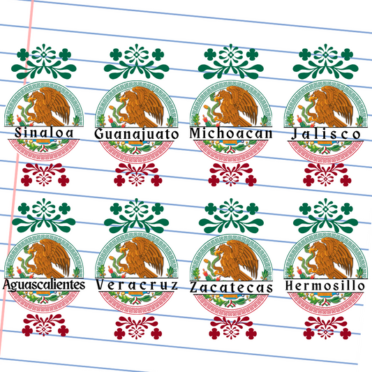 P-058 Guanajuato Pride Motel Keychain Decal