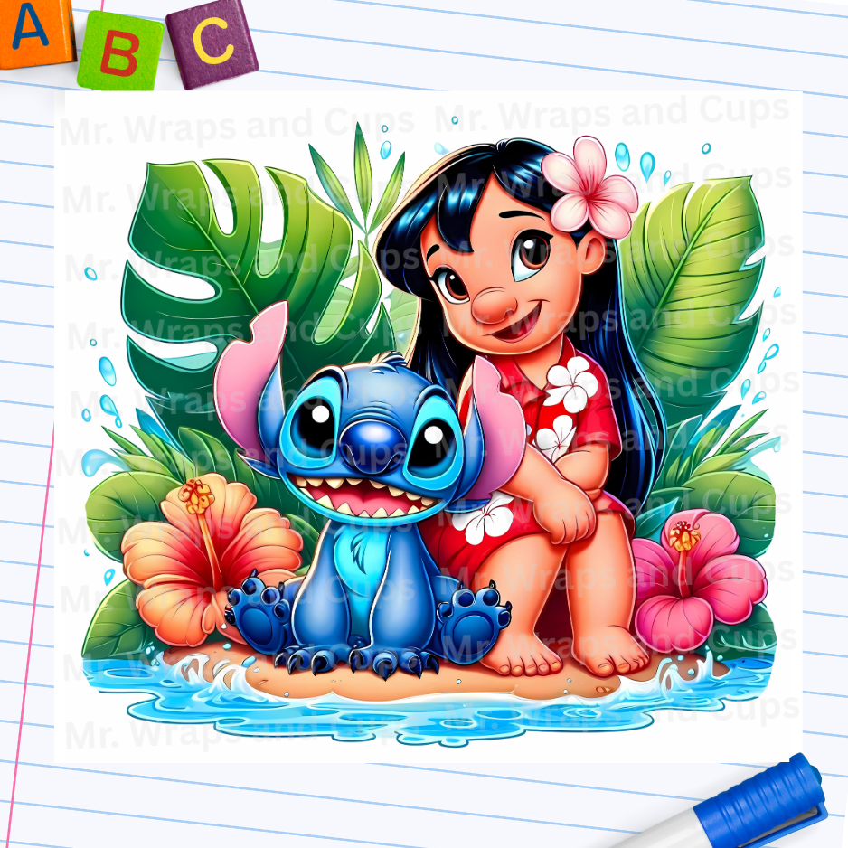 P 063 Summer Stitch 20oz Sublimation Wrap (Copy)