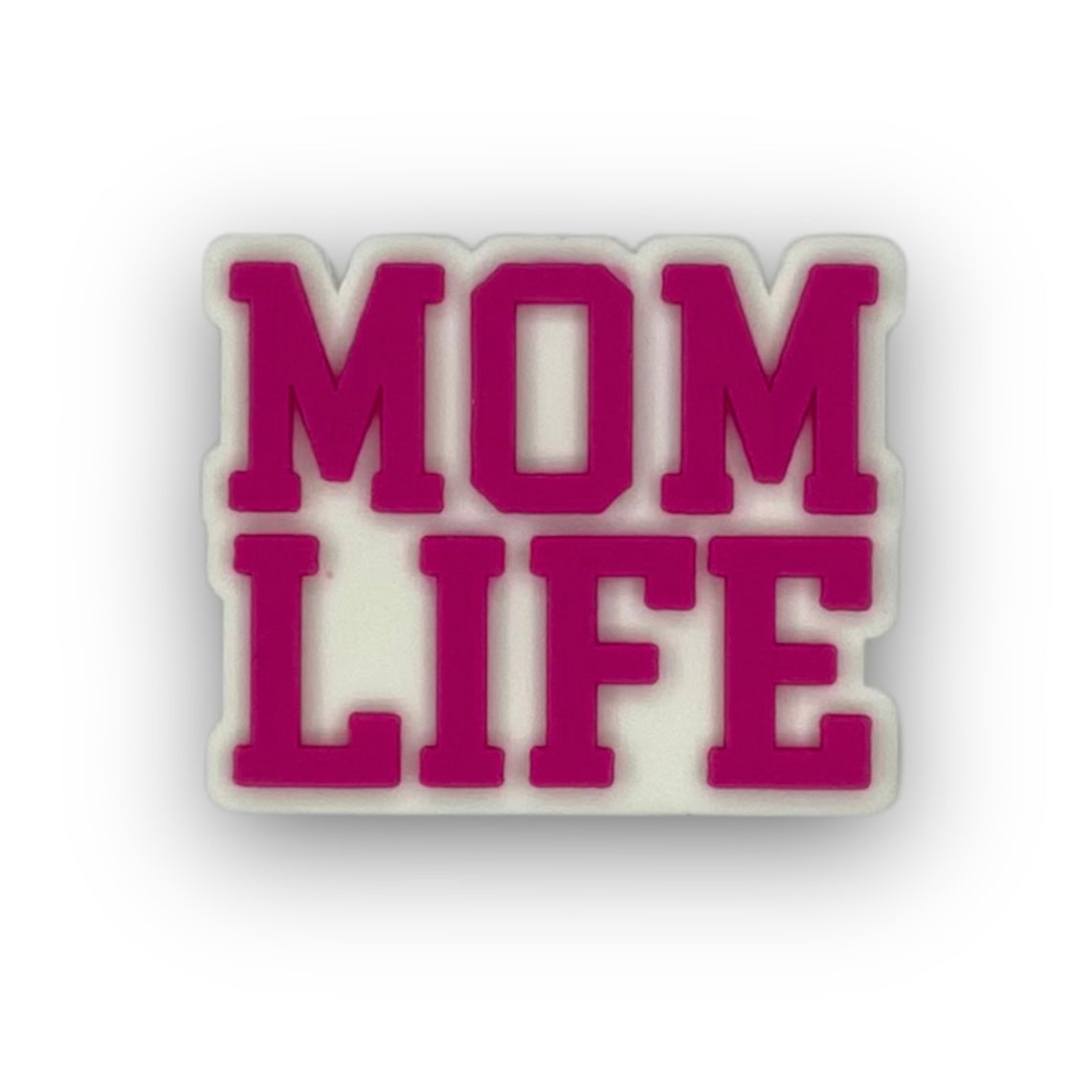 826 Mom Life Silicone Charm
