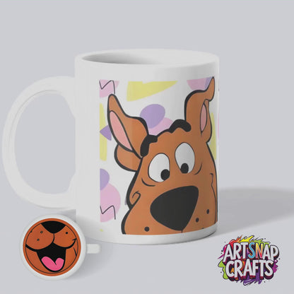 003 Mug Scooby UV DTF Wrap