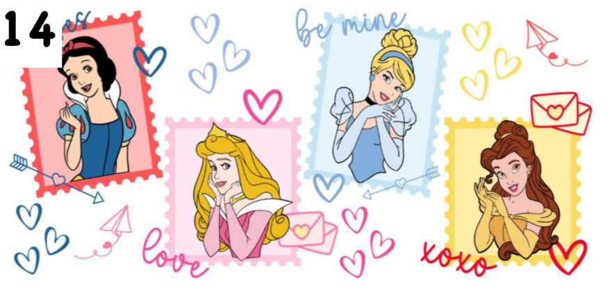 014 Princess Cards