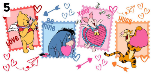 005 Pooh Cards