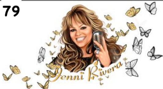 079 Jenni Rivera UV DTF Wrap