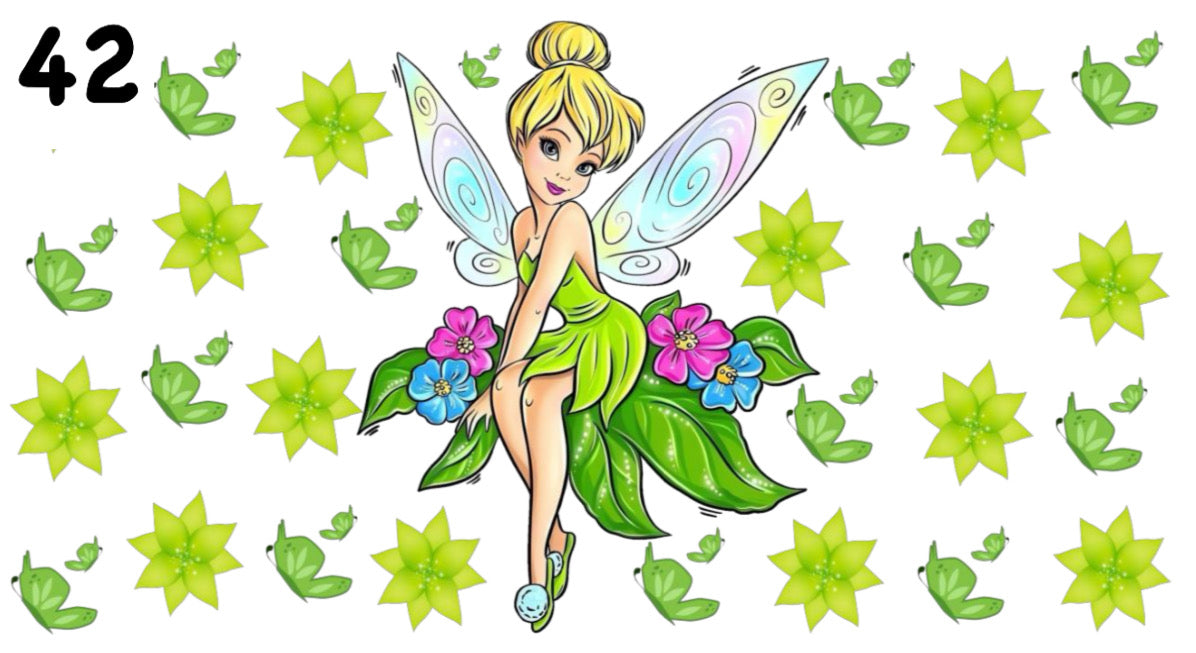 042 Fairy Tinkerbell UV DTF Wrap