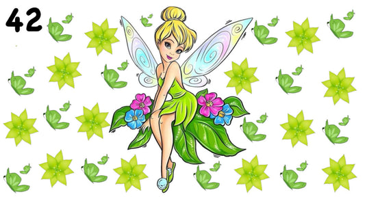 042 Fairy Tinkerbell UV DTF Wrap