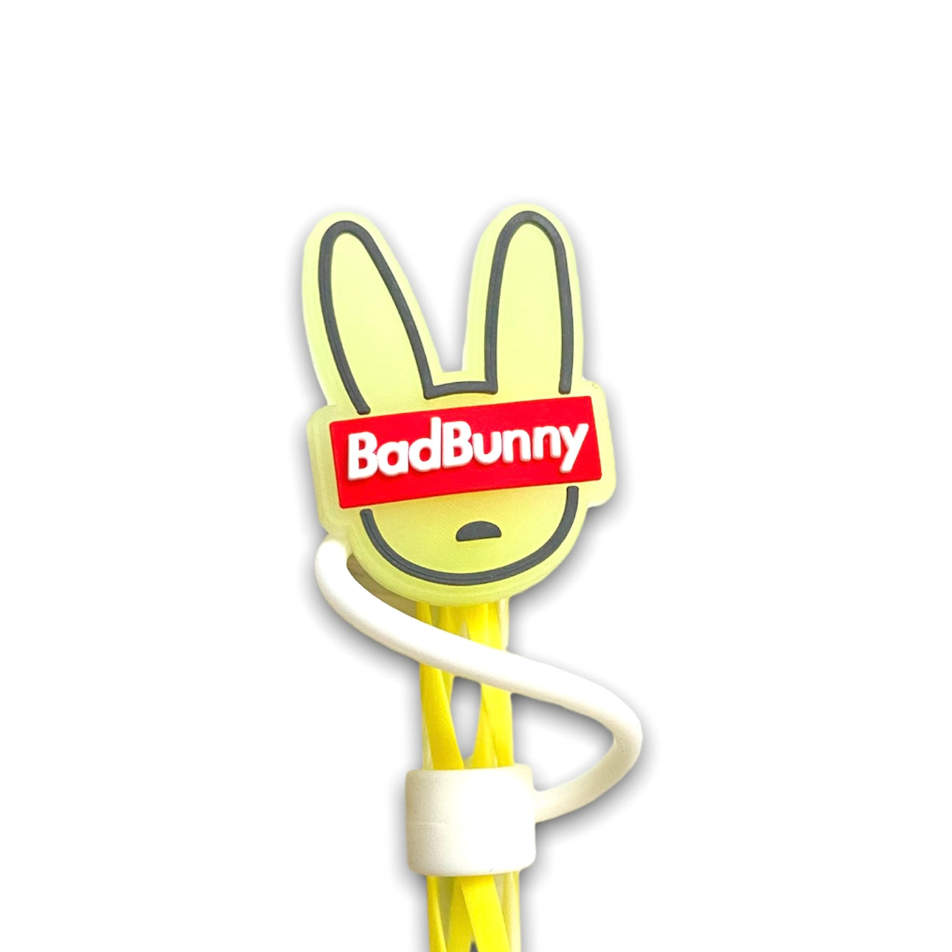 Straw Lid Bunny Glow in the Dark 77