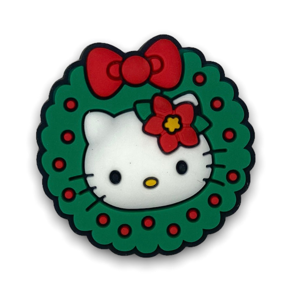 586 Kitty Christmas Charm